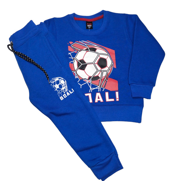 Blue Goal Fleece Suit