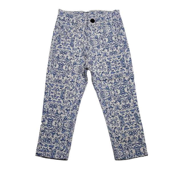 Blue printed Girls Pants