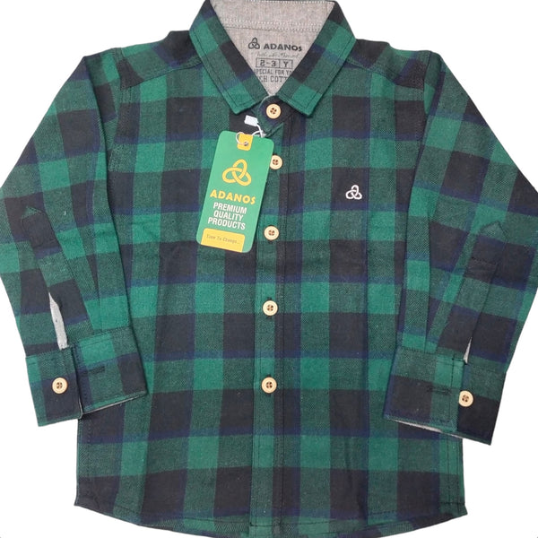 Green Check Shirt