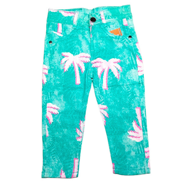 Palm Tree printed Girls Pants