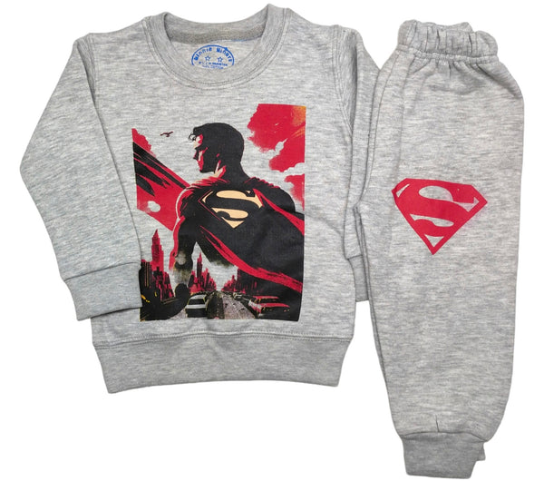 Superman Grey Suit Fleece